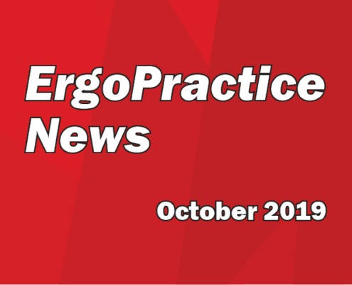 Ergo Practice News logo October 2019