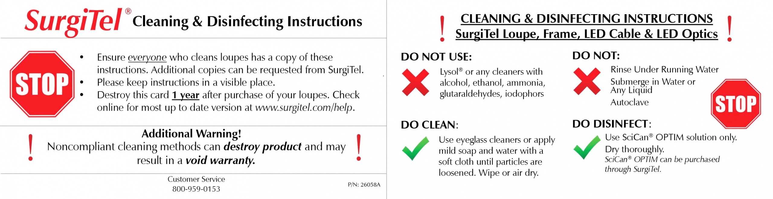 SurgiTel Cleaning Card 26058-Rev-A-1 Web