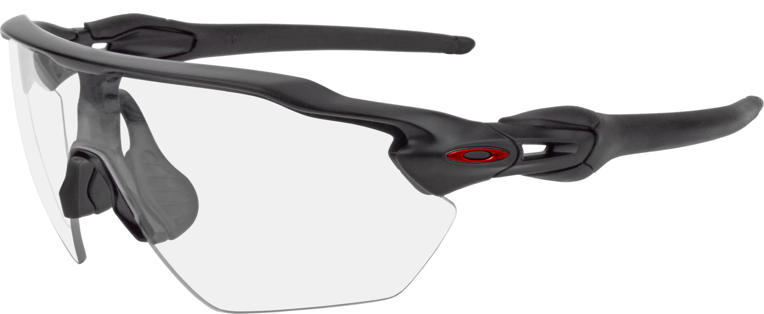 Radar EV XS Matte Black - Red Icon