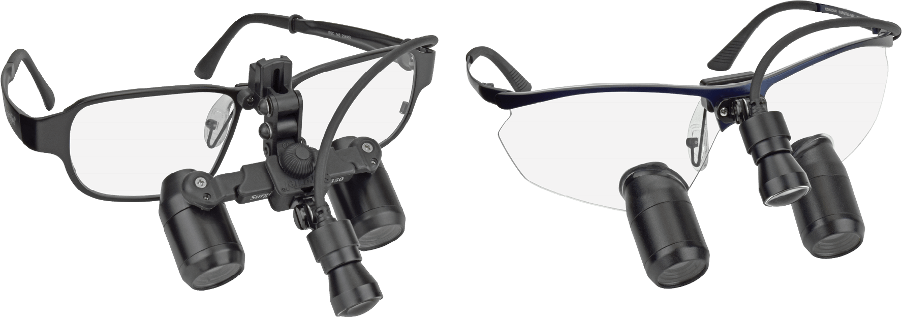 SurgiTel Designed for female clinicians Ergonomic Loupes Headlights