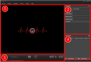 SurgiCam HD SoftwareDisplay Panel
