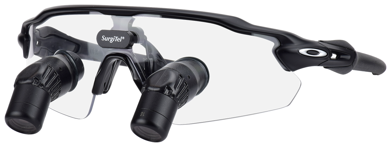 Ergo IQ 550 - Black Ocular - Oakley Radar EV - Facing Left